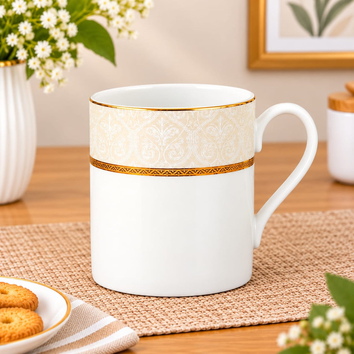 English tea cups. Porclien mugs set of 6