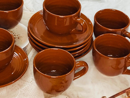 HAND MADE CUP SAUCER