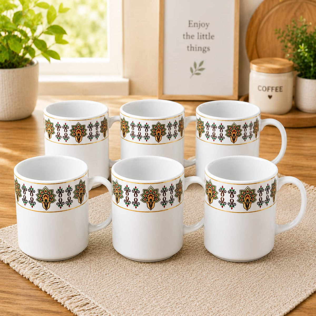 Ceramic Pipe Shape Tea Cup