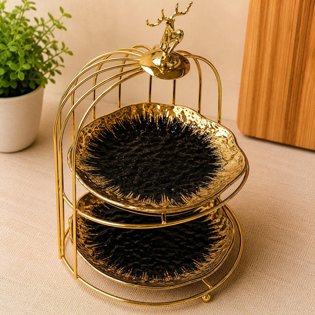 Yamasin 2 Tier Cake Stand