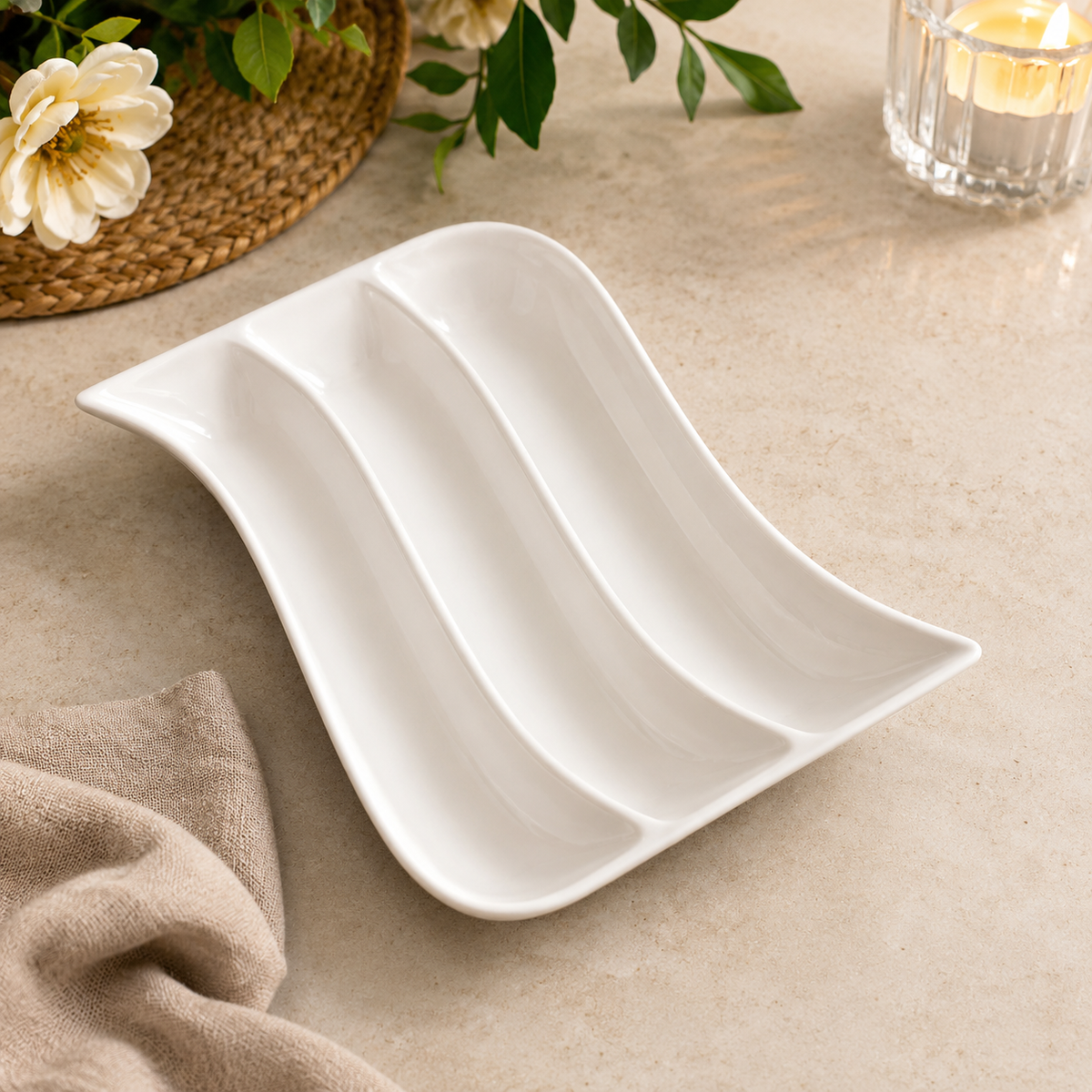 Ceramic 5 pc Entertainment set