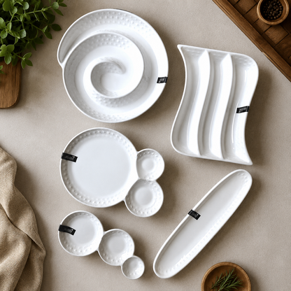 Ceramic 5 pc Entertainment set