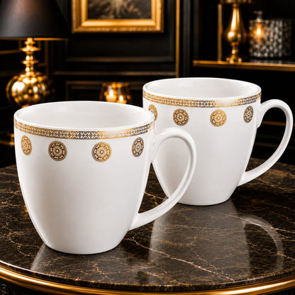 Hi-luxe Porcelain 6pc mug set