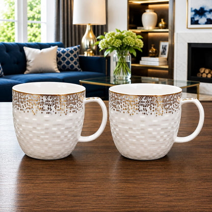 fine porcelain 6 pc Cup Set