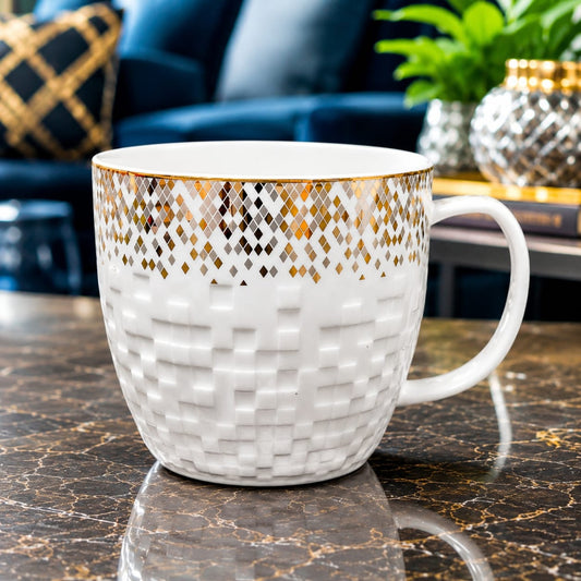 fine porcelain 6 pc Cup Set
