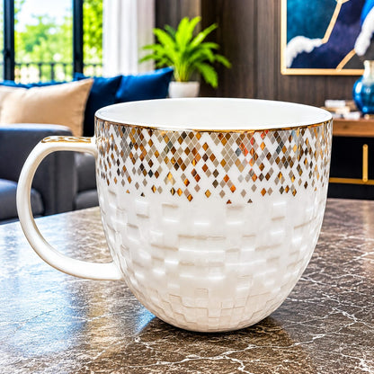 fine porcelain 6 pc Cup Set