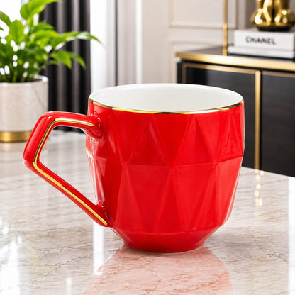 Hi-Luxe Porcelain Cup 6pc