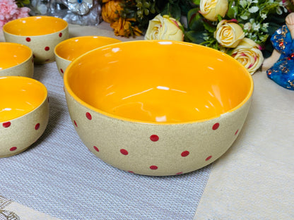 Cp dotted serving set