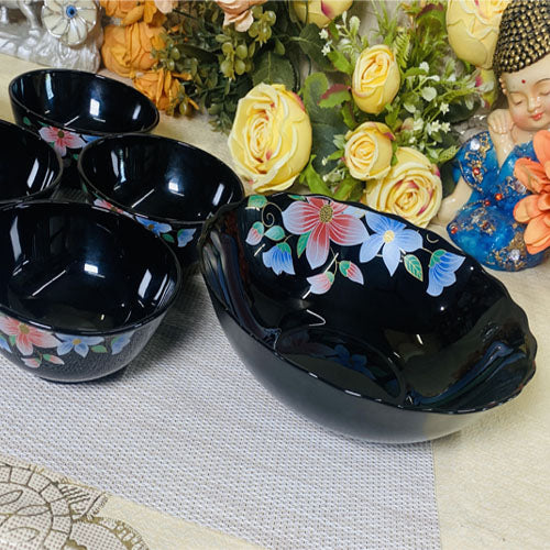 Cp black opel serving set