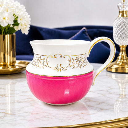 Porcelain 6 pc cups set