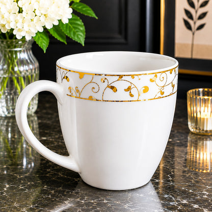 Hi-luxe Porcelain 6 pc mugs