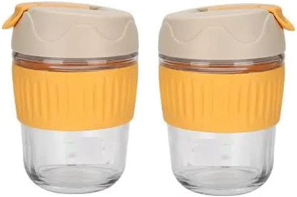 Glass Travel coffee mug